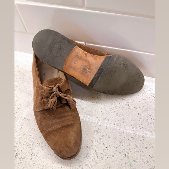 Genuine vintage 90’s suede Chanel loafers - Picture 3 of 4